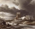 Winter Landschaft Jacob Isaakszoon van Ruisdael